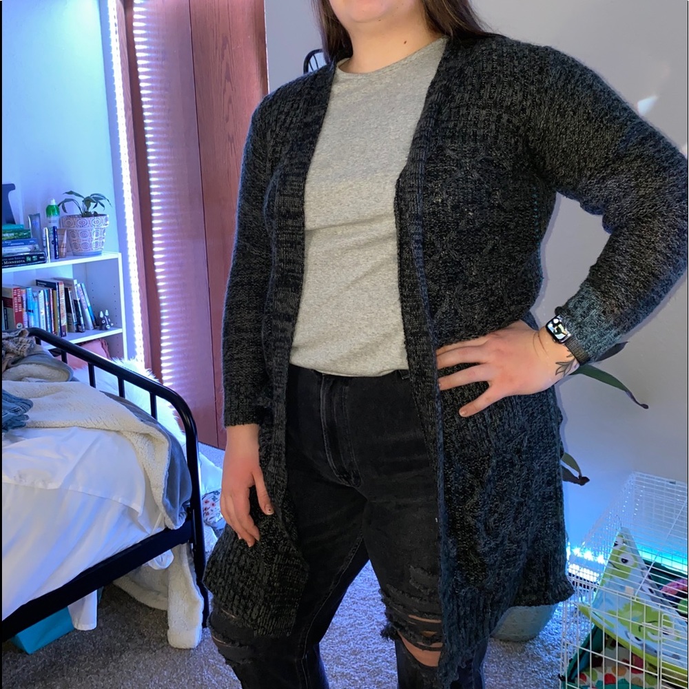 Charcoal Cardigan